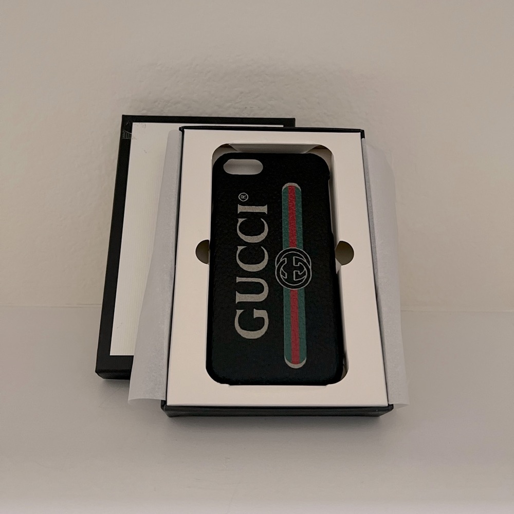 Authentic Gucci iPhone Case (new in box)